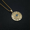 Fortune Jewel Eye of Horus Protection Necklace Pendant