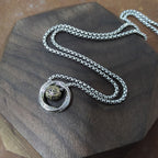 Fortune Jewel Mobius Lucky Bead Copper Wealth Necklace Pendant