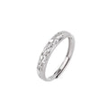 Fortune Jewel 925 Sterling Silver PiXiu Balance Adjustable Couple Ring