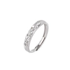 Fortune Jewel 925 Sterling Silver PiXiu Balance Adjustable Couple Ring