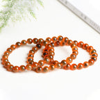 Fortune Jewel Natural Colorful Candy Agate Harmony Strength Bead Bracelet