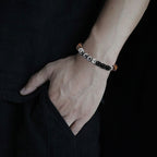 Fortune Jewel Tiger Eye and Hematite Good Luck and Healing Bracelet