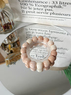 14mm Milk Strawberry Series Bodhi Bead Bracelet