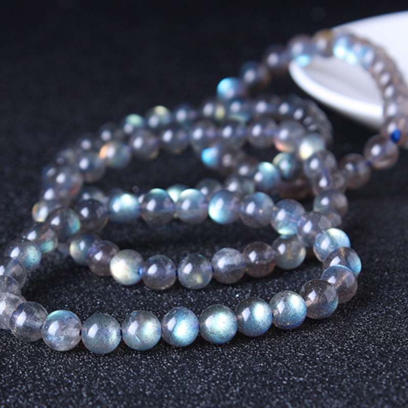 Fortune Jewel Natural Moonstone Healing Beads Bracelet