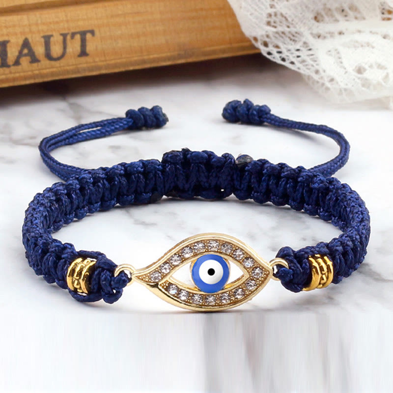 Fortune Jewel Evil Eye Keep Away Evil Spirits String Bracelet