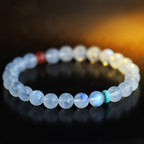 Fortune Jewel Moonstone Calm Healing Positive Bracelet