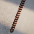 Vintage Magnetic Solid Copper Cuff Bracelet Bangle