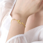 Fortune Jewel 925 Sterling Silver Year Of The Dragon Auspicious Golden Dragon Luck Red Rope Chain Bracelet