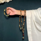 Fortune Jewel 108 Mala Beads Bodhi Seed Peace Wisdom Bracelet Wrist Mala Pocket Mala