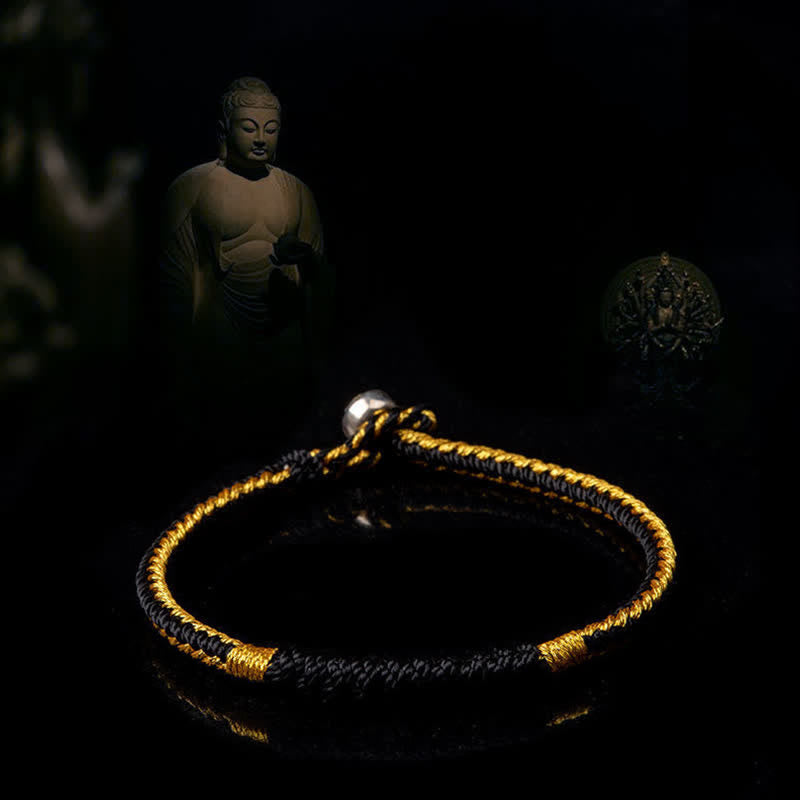 Fortune Jewel Tibetan Handmade Braid Luck String Protection Bracelet