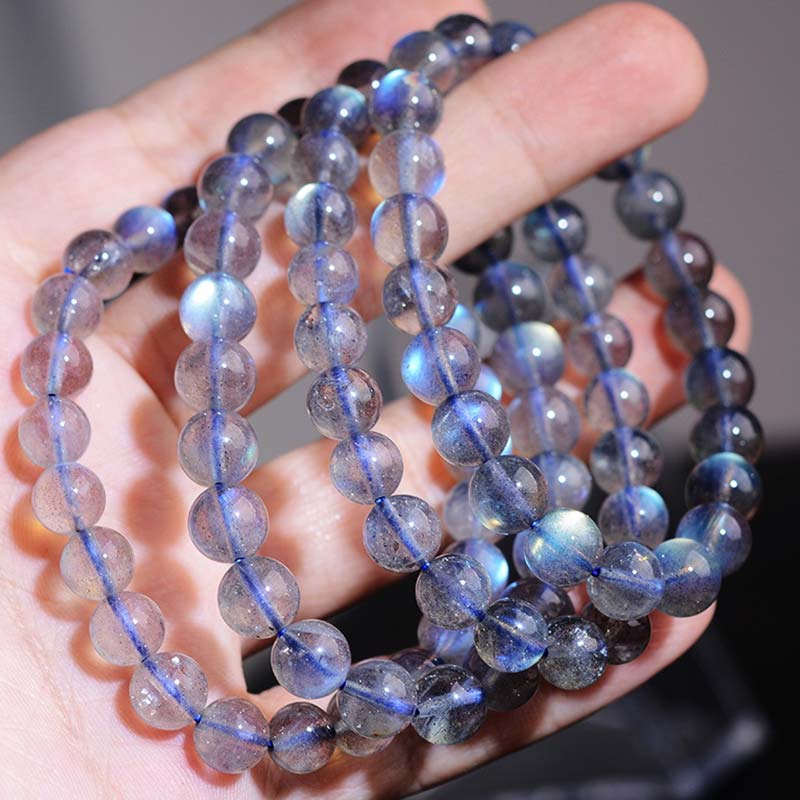 Fortune Jewel Natural Moonstone Healing Beads Bracelet