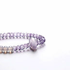 Fortune Jewel Natural Amethyst Crystal Meditation Healing Bracelet
