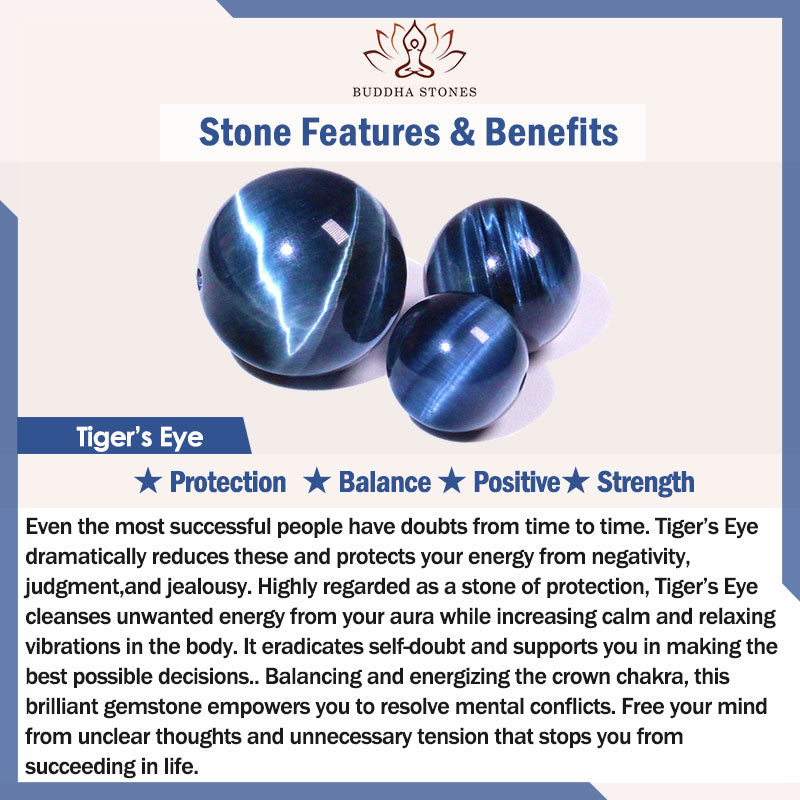 Fortune Jewel Tiger Eye Lava Rock Black Onyx Lazurite Lapis Lazuli Hematite Bead Positive Leather Bracelet