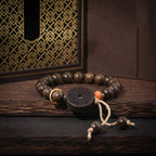 Fortune Jewel Ebony Wood Mountain Ghosts Spend Money Balance Bracelet