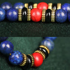 Fortune Jewel Tibetan Mala Lapis Lazuli Lazurite Positive Bracelet