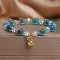 Fortune Jewel Candy Agate Healing Harmony Bead Charm Bracelet