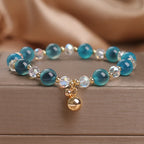 Fortune Jewel Candy Agate Healing Harmony Bead Charm Bracelet