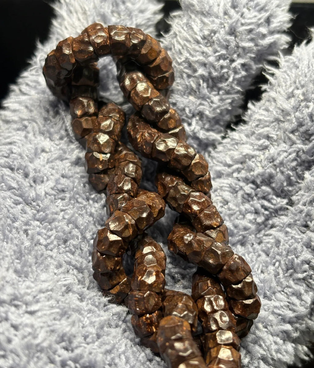 Original Indonesian Coconut Bodhi 108 Beads – Tibetan Style, 7mm