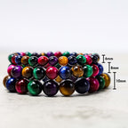 Fortune Jewel Tiger Eye Resolve Courage Bracelet