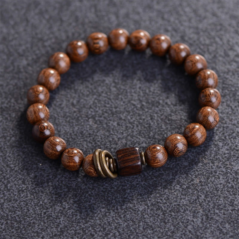 Fortune Jewel Phoebe Zhennan Wood Spirituality Bracelet