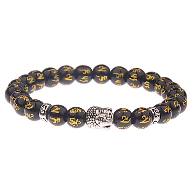 Fortune Jewel Tibetan Buddha Mantra Amulet Bracelet Fortune Jewel