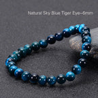 Fortune Jewel Blue Tiger Eye Protection Bracelet
