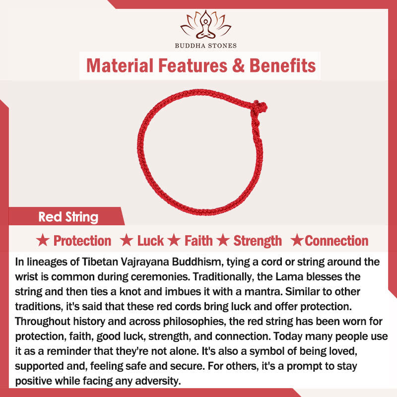 Fortune Jewel Round Peace Buckle Jade Luck Abundance Braided Bracelet Anklet