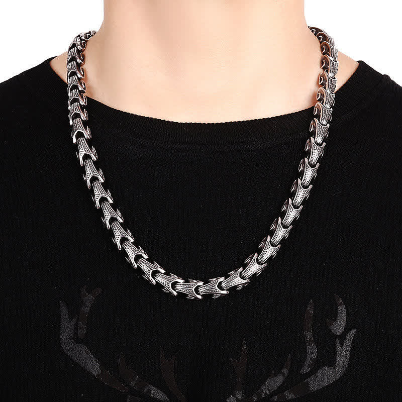 Fortune Jewel Dragon Pattern Titanium Steel Protection Necklace Pendant Bracelet Fortune Jewel