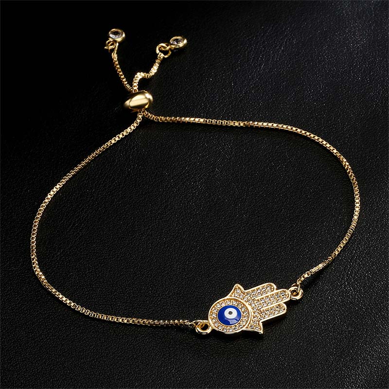 Fortune Jewel Evil Eye Protection Courage Bracelet