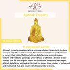 Fortune Jewel Copper Buddha Devil Pattern Serenity Pendant Necklace Fortune Jewel