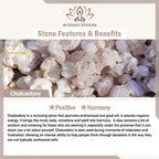 Fortune Jewel "Sending Grace and Harmony"Plum Blossom Chalcedony Bracelet Includes Gift Message Card Fortune Jewel
