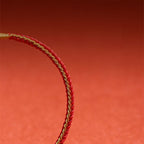 Fortune Jewel Handmade Chinese Zodiac Rabbit Rooster Rat Horse Dragon Protection Braid String Bracelet