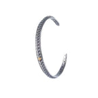 Fortune Jewel Vintage Dragon Scales Pattern Luck Wealth Cuff Bracelet Bangle