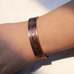 Fortune Jewel Lucky Tree Of Life Balance Magnetic Adjustable Cuff Bracelet Bangle
