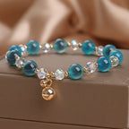 Fortune Jewel Candy Agate Healing Harmony Bead Charm Bracelet