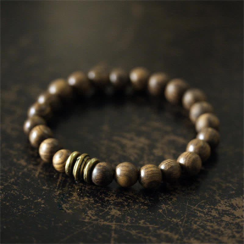 Fortune Jewel Tibetan Sandalwood Protection Bracelet
