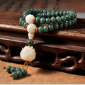 Fortune Jewel Lotus Cyan Bodhi Seed Success Bracelet