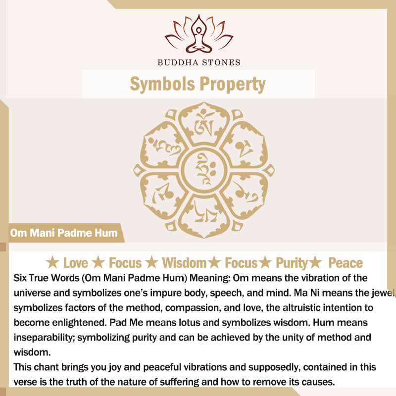 Fortune Jewel Tibet Om Mani Padme Hum Protection Necklace Pendant