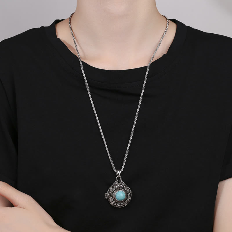 Fortune Jewel Tibetan Pi Xiu Luck Copper Necklace