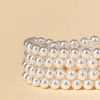 Buddha3bodhi 6mm Crystal Pearl 108 Bead Mala Natural White Crystal  Prayer Beads