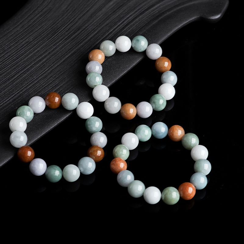 Fortune Jewel Natural Jade Healing Protection Bracelet