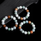 Fortune Jewel Natural Jade Healing Protection Bracelet