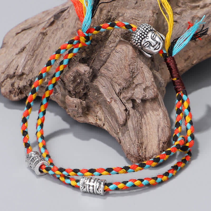 Fortune Jewel  Head Serenity String Bracelet