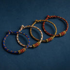 Fortune Jewel Tibet Handmade Chinese Zodiac Natal Buddha Luck Strength Braided String Bracelet