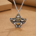 Fortune Jewel Tibet Garuda Bird Copper Protection Necklace Pendant