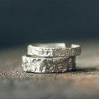 Fortune Jewel 925 Sterling Silver Simple Design Blessing Couple Ring