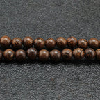 Fortune Jewel Wenge Wood Turquoise Stone Protection Calm Necklace Pendant