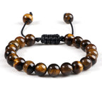 Buddha & Karma Gold Tiger Eye Bracelet - Power & Prosperity