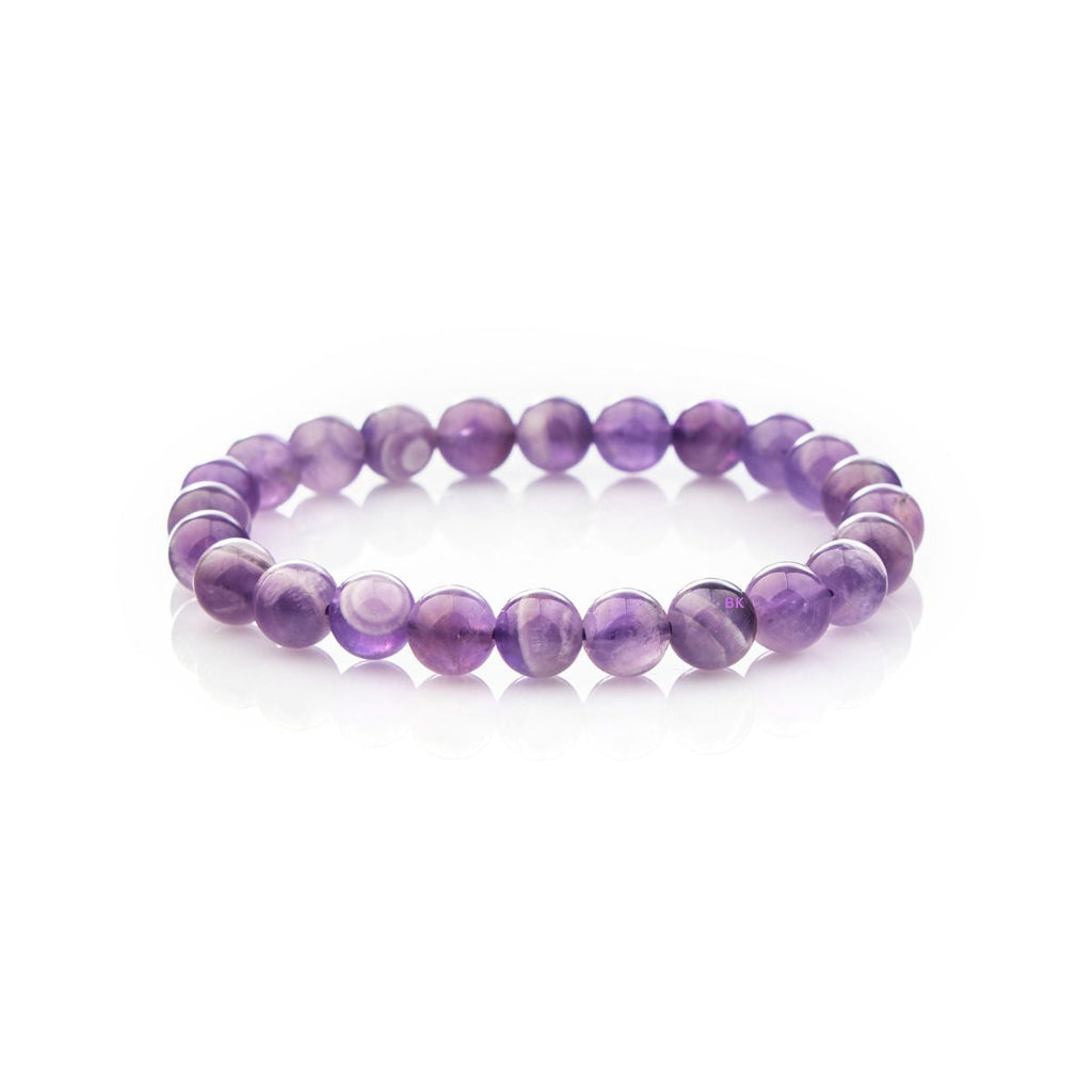 Buddha & Karma Amethyst Purifying Bracelet - For Peace & Clarity