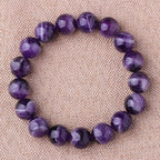 Buddha & Karma Amethyst Purifying Bracelet - For Peace & Clarity